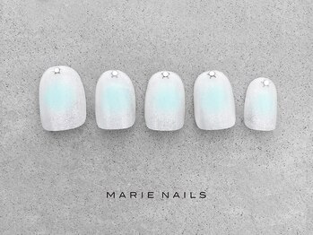 マリーネイルズ 大阪梅田店(MARIE NAILS)/新規様8000円 0815a オーロラ