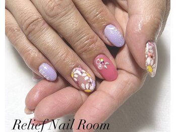 リリーフネイルルーム(RELiEF NAiL ROOM)/シンプルコース
