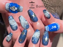 推し衣装モチーフネイル