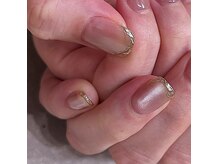 サロンドティス 学芸大学(salon de tis)/ミラーフレンチネイル