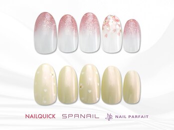 ネイルクイック ララガーデン春日部店/春のシンプルデザイン