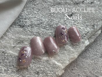 シックスティー ネイルズ バイ アクイユ 東中野(60min nails by ACCUEIL)/フラワーアートプラン