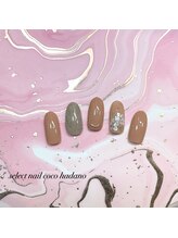 セレクトネイル ココ 秦野店(SELECT NAIL COCO)/5&6月ハンド　大人フラワー