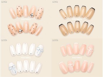 ファストネイル マルイファミリー溝口店(FAST NAIL)/定額 ¥5410 ◆ シンプルAコース