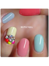 ネイルサロンアンドスクール リプレンダ(REPLENDA)/パステル ネオン