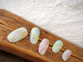 くすみパステル