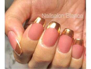 ビアンカ(Bianca)/ミラーフレンチネイル☆