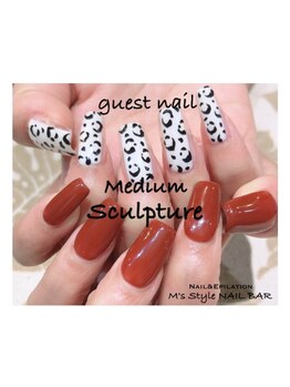 エムズスタイル ネイルバー(M's Style NAIL BAR)/guest nail
