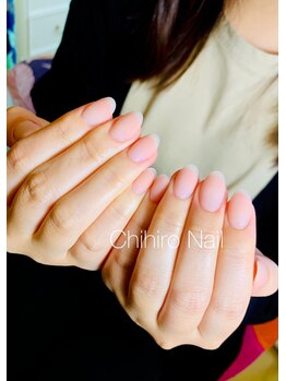 チヒロネイル/縦長ネイルベットスカルプ