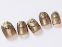 アイ ネイルズ 天神店(I nails)/秋ゴールド¥6500