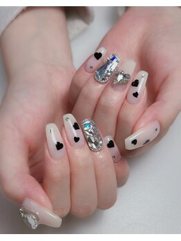 サムズアップネイル(thumbs up nail)/ハンド自由デザイン