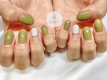 ジーエスネイル(GS NAIL)/オリーブカラー