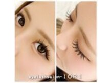 アイラッシュサロン イオリ(eyelash salon IORI)の雰囲気（なりたい目元のイメージに合わせて丁寧に施術。気軽にご相談を♪）