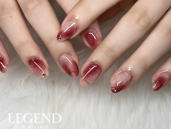 レジェンド(LEGEND)の写真/【持ち込みデザイン可能なサロン!】カラー/マグネット/フラッシュ/パーツ豊富にご用意☆