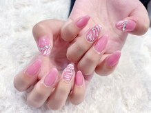 ラルネイル 大宮(Lull. nail)/ゼブラネイル♪