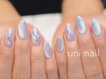 ユニネイル(uninail)/水彩ニュアンス×マグネット