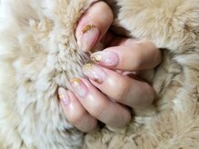 シュガーネイル(sugar nail)/ぷっくりニュアンスネイル