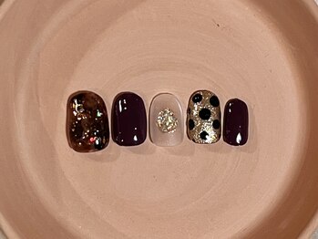 カラ ネイル 中津店(calla nail)/個性派べっ甲ネイル◎