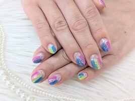 ギラギラネイル