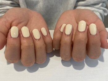 ビュー バイ ネオリーブ 用賀店(beau'r by neolive)/アイボリーネイルn