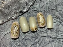 グリッター(GLITTER)/パイソンネイル