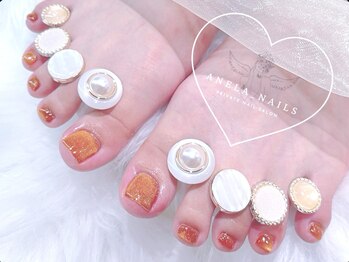 アネラ ネイルズ(Anela_nails)/フット/マグネットネイル