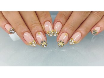 ◇ビジューネイル