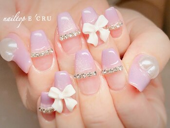 ネイルトップエクル(nail top E CRU)/ビジューチェーン