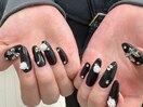 個性派ブラックネイル