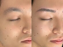 アオアイラッシュ 渋谷 表参道(ao.eyelash)の雰囲気（眉毛での印象の違い◎【渋谷/表参道/眉毛/メンズ眉毛サロン】）