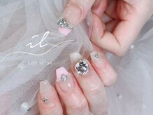 イル 神戸店/マグネットグラデーションネイル