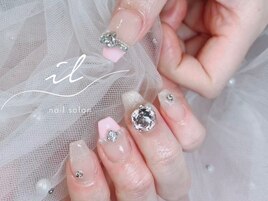 マグネットグラデーションネイル