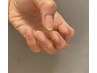【自爪育成コース】 長さ出しクリア仕上げ