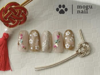 モグネイル(Mogunail)/成人式ネイル/振袖/和装/和柄