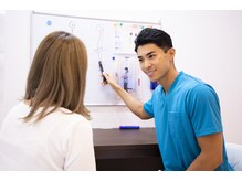 現在のお体の状態をカウンセリング