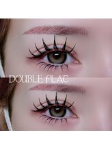 【Lカール】下がりまつげ解消◎しっかり上がるLカールエクステ♪