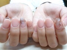 アミュリー ネイル アトリエ(Amury nail atelier)/クリアフレンチ 春夏秋冬 シアー
