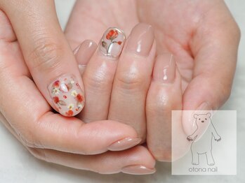 オトナネイル(otona nail)/アンティークフラワーネイル