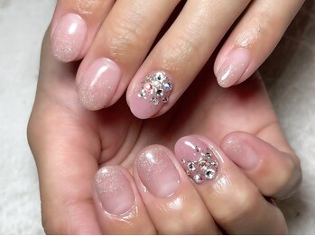 レディグリッター(Lady glitter)/根本ストーングラデーション