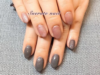 スエルテ ネイルサロン 北千住店/アシンメマグネットネイル ¥7000