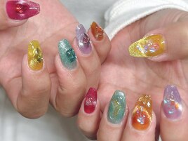 カラフルネイル