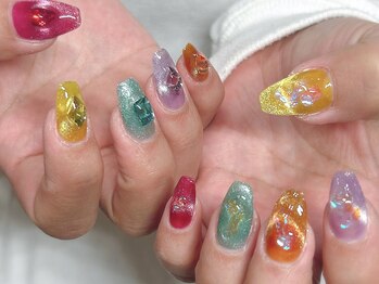 カラフルネイル