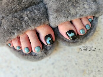 シュガーネイル(sugar nail)/ハートマグネットフットネイル