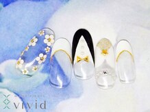 メイクプラスネイル ヴィヴィッド(MAKE+NAIL vivid)/＊冬ブライダルネイル＊