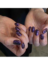 ミラーネイル　メタリック