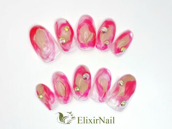 エリクサーネイル 長堀橋(Elixir Nail)/定額bカジュアル/クーポン使用