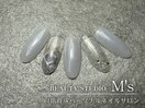 大理石風ネイル