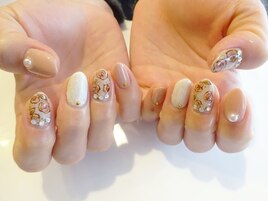 アンティークお花アート☆