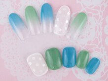 リアン(lien)/ハンド＆フットお揃いネイル