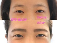 人気のアイブロウWaxスタイリング